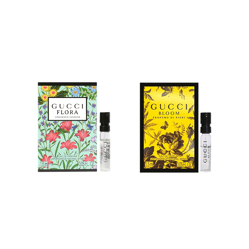 

Набор пробников духов Dreamy Gardenia/Dreamy Jasmine/Floral Delight, парфюмерная вода EDP 1,5 мл*2 GUCCI, Dreamy Jasmine+Floral Deсветло-1.5ml*2