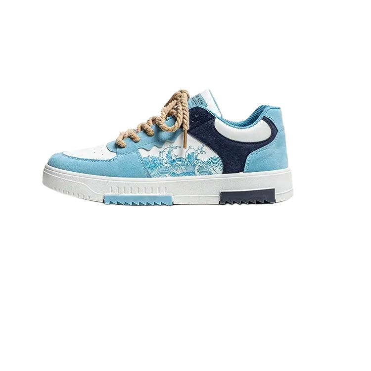 

Низкие скейтерские кроссовки мужские TAFN, белый