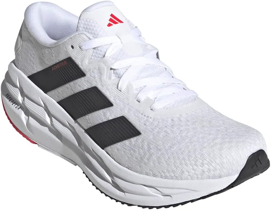 Мужские кроссовки для бега Adidas Adistar 4 - черные, белый — фото 2