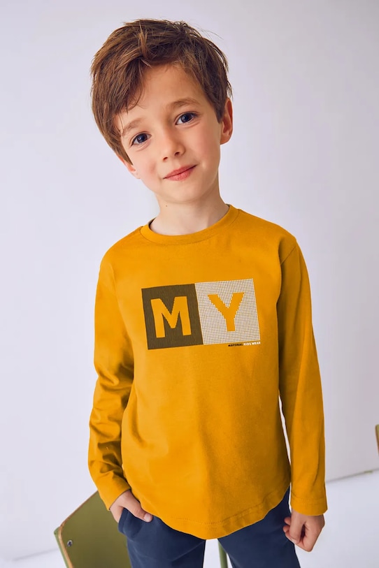 

Хлопковая водолазка Mayoral, желтый