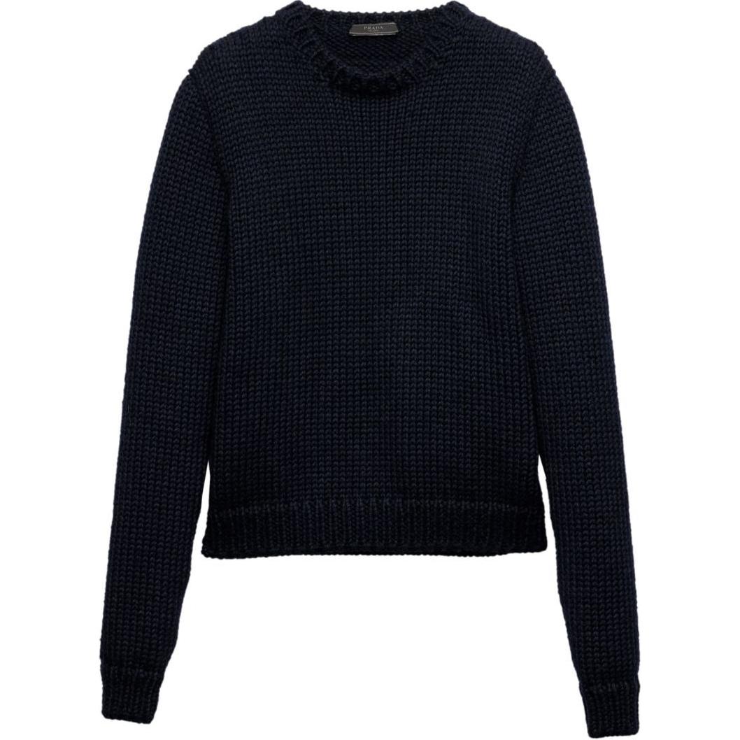 

PRADA Свитер FW24 мужской морской синий