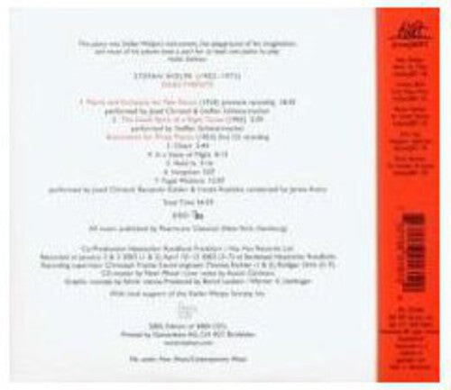 

CD диск Schleiermacher, Steffen: Enactments