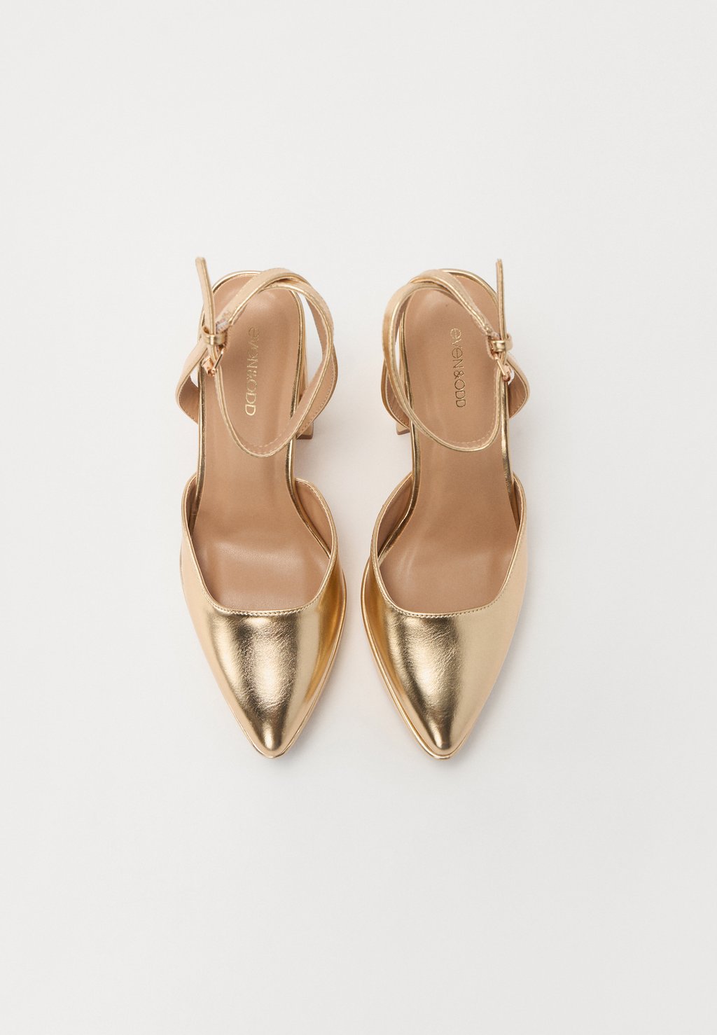 Туфли на платформе AMAYA - High heels Even&Odd by Zalando, золотой — фото 4