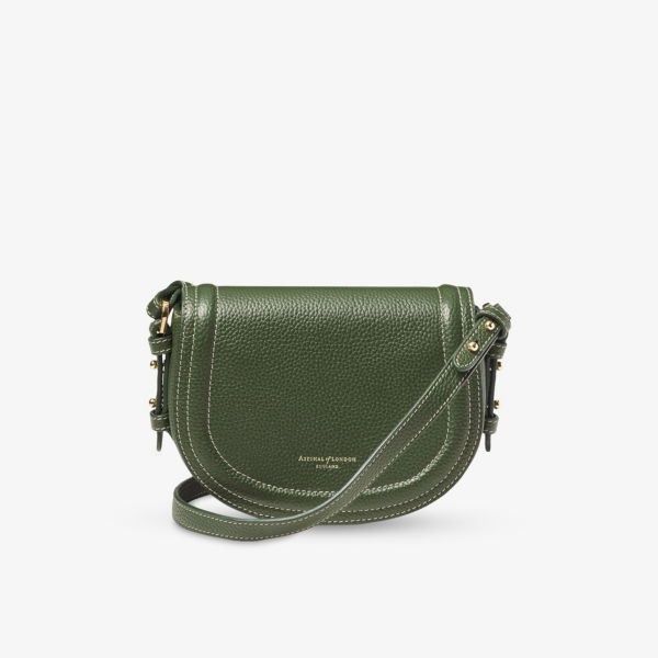

Сумка-портфель кожаная Aspinal Of London Ella Stella, зеленый
