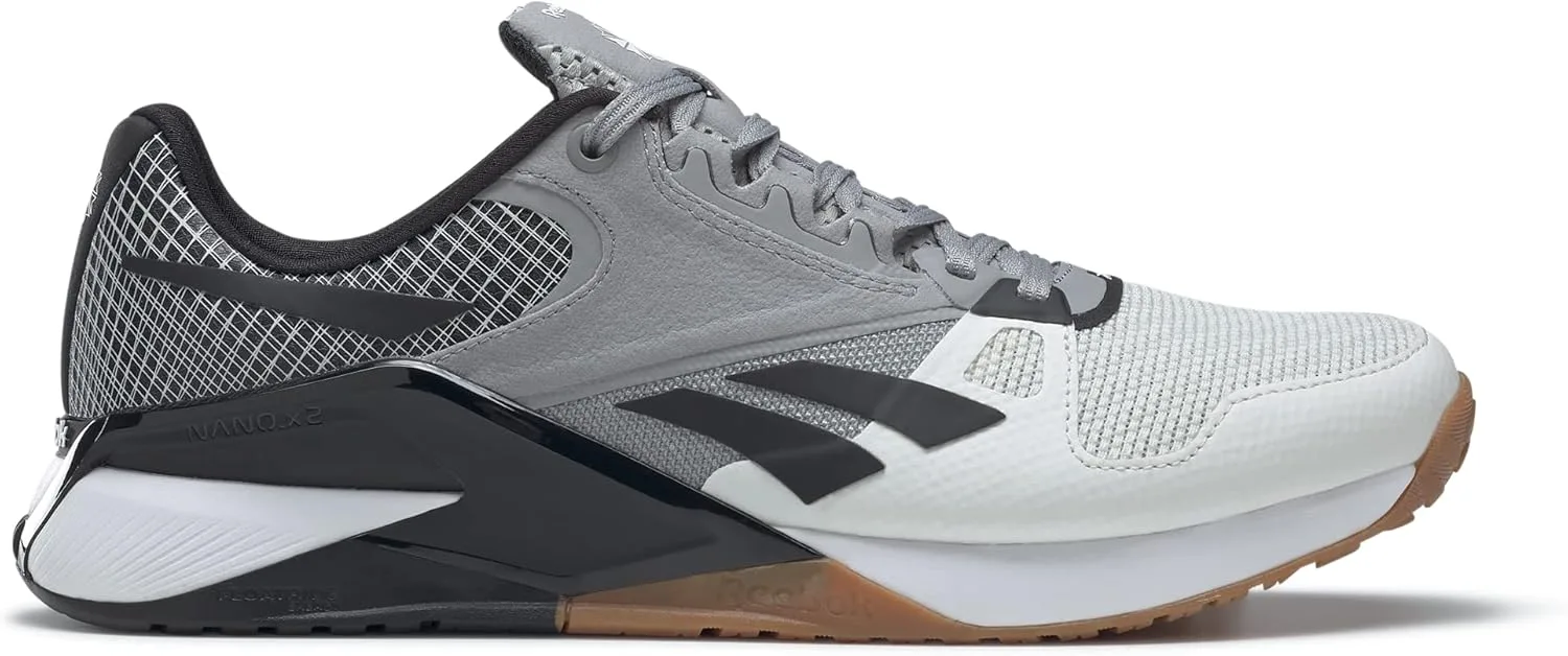 Кроссовки Reebok Unisex Nano 6000, черный/серый — фото 2