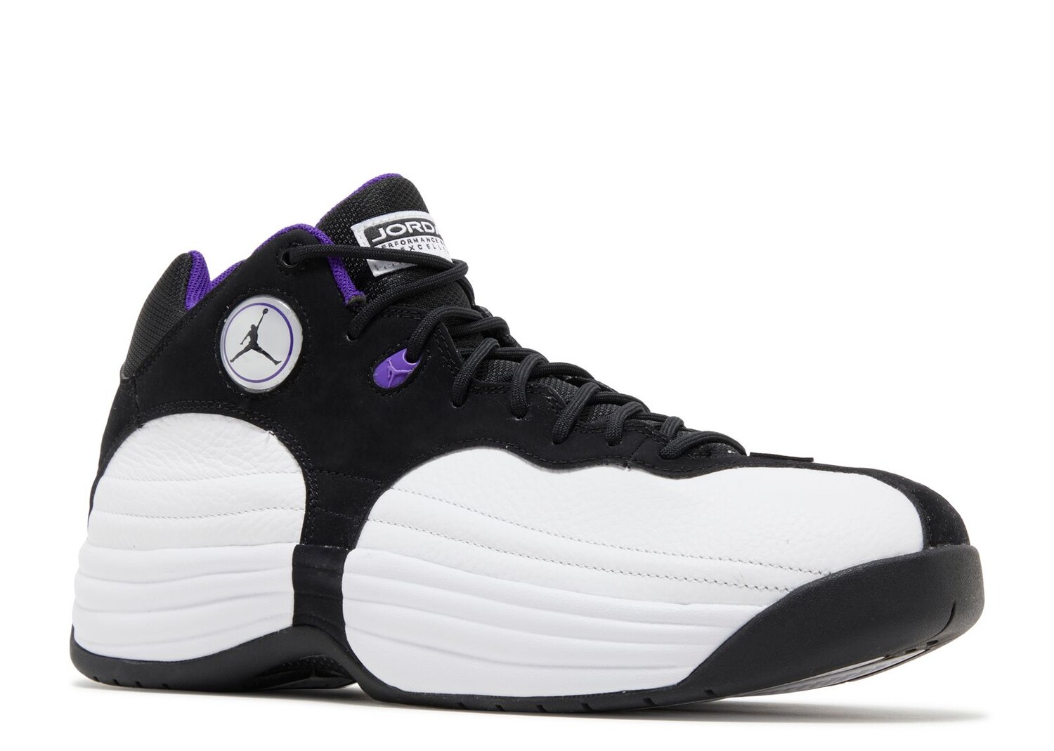 Кроссовки Air Jordan Jordan Jumpman Team 1 'White Black Field Purple', белый — фото 2