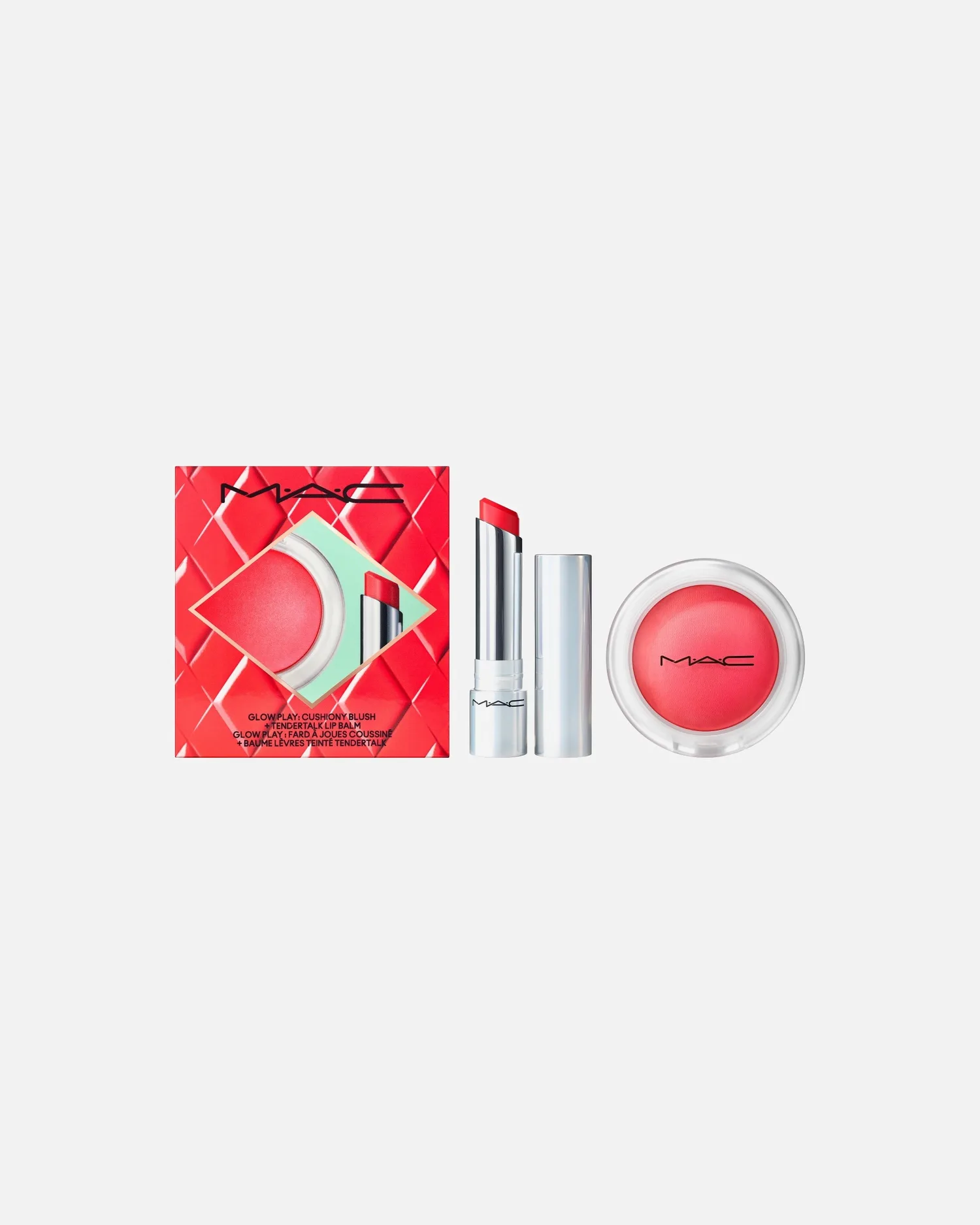 Набор для макияжа Teint Makeup Set Glow Play Blush No Work All Glow Play Kit Mac, pink, 1 шт