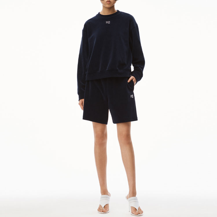 Свитер женский морской синий Alexander Wang — фото 4