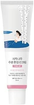 Round Lab, Birch Moisture Tone-Up Sunscreen, тонирующий солнцезащитный крем, 50 мл — фото 2
