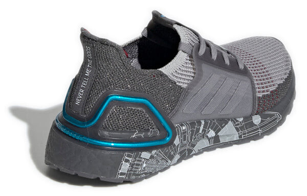 Кроссовки star wars x ultraboost 19 j Adidas, черный — фото 4