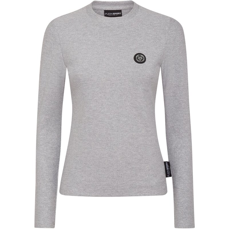 

Рубашка с блестками Plein Sport, серебряный