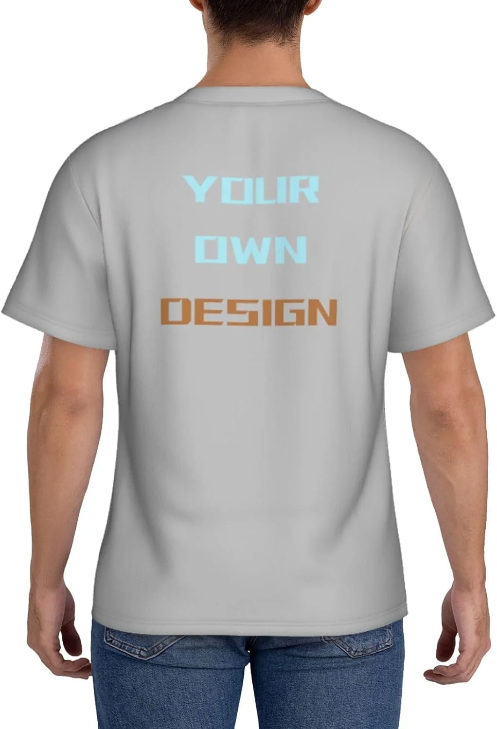 Футболка Custom с принтом на 4 сторонах — фото 4