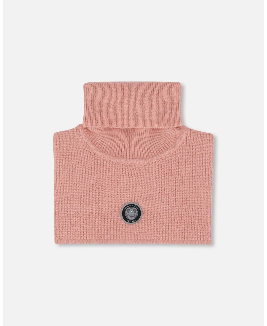 

Детская водолазка для девочек, пыльно-розового цвета - для малышей/детей Deux par Deux, Dusty pink