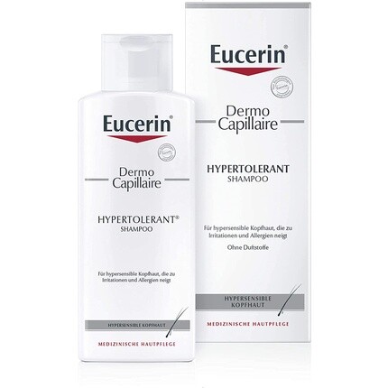 

Dermo Capillaire Шампунь повышенной переносимости для сухих волос 250мл, Eucerin