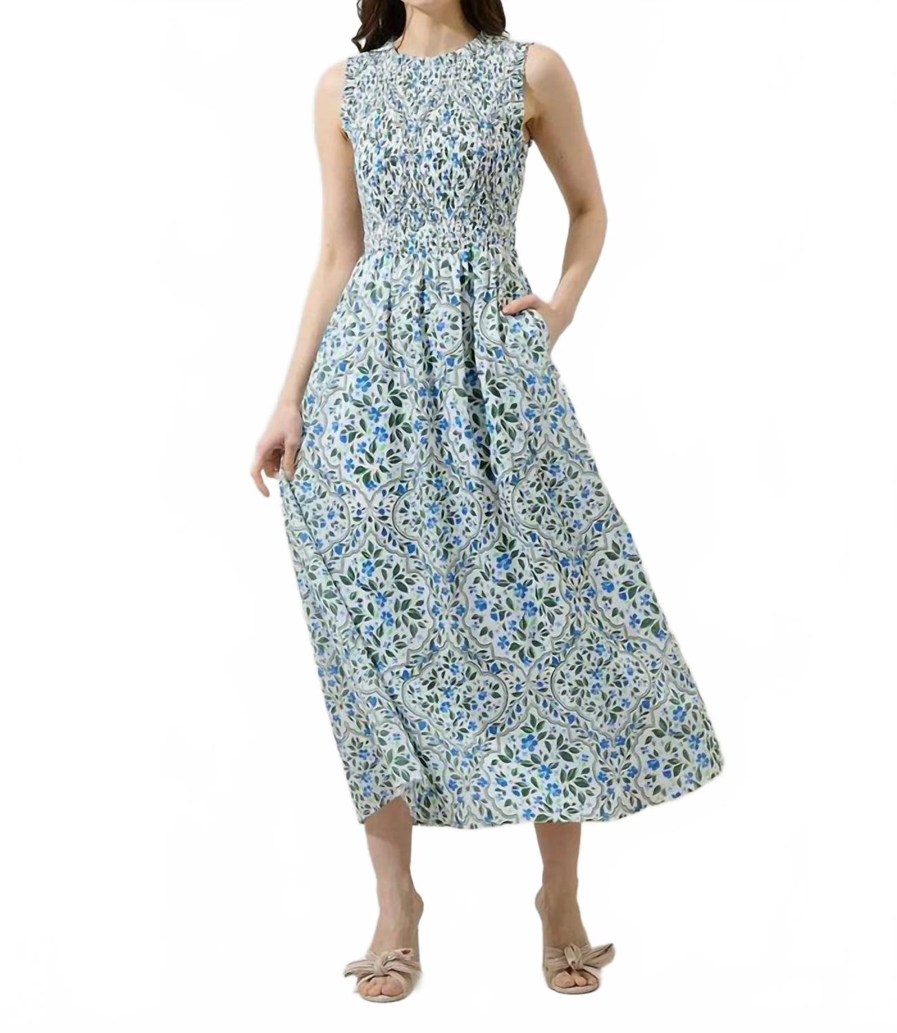 

SUGARLIPS Платье-миди Cece синего цвета