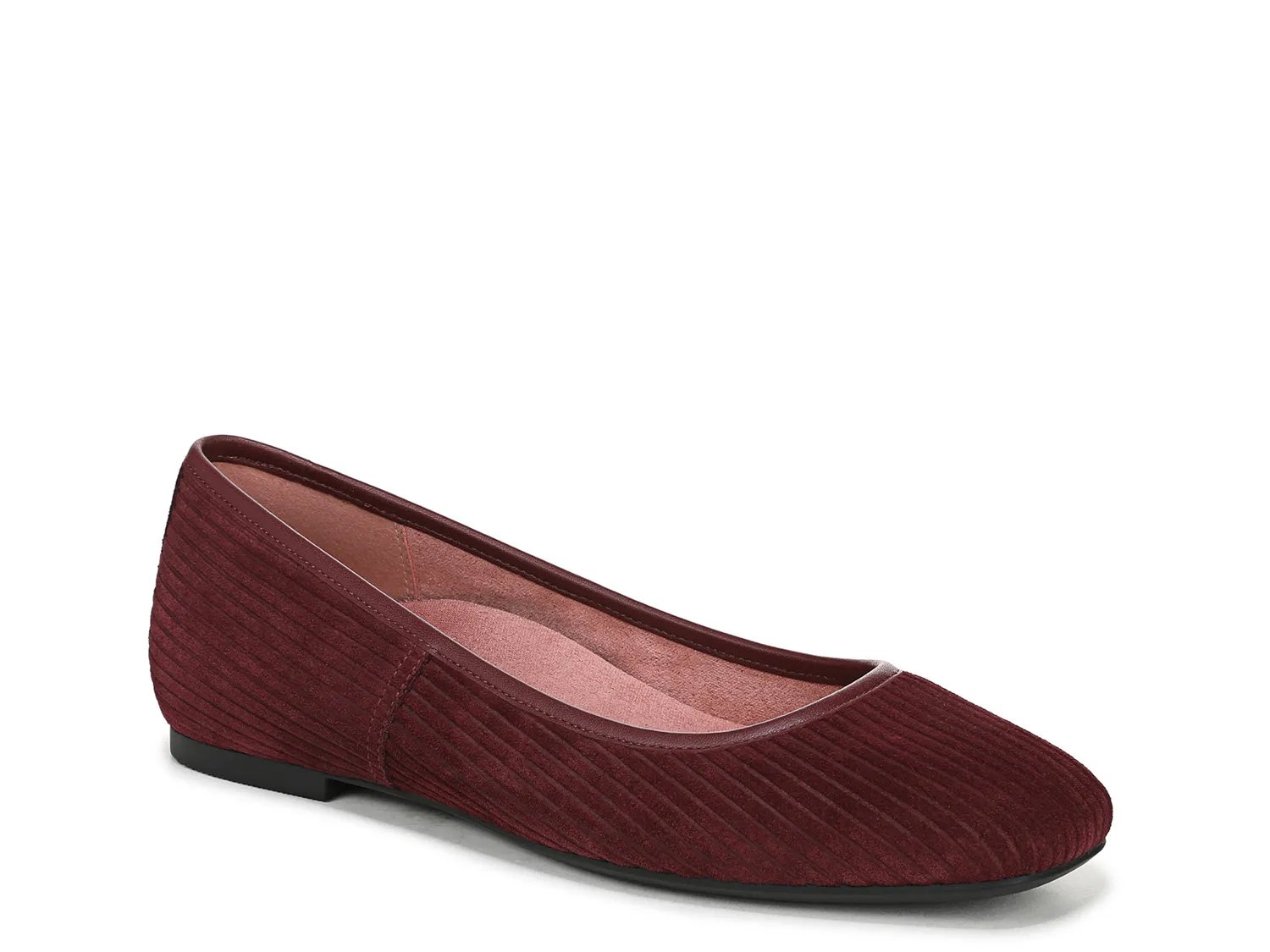 Балетки Vionic Orinda Flat, Cherry Red Suede