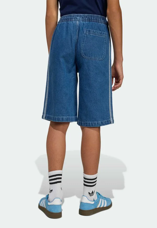 Джинсовые шорты Adidas Originals, Medium Vintage Denim — фото 2