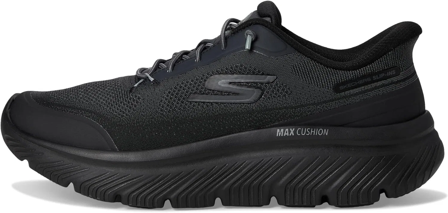 Мужские кроссовки Skechers Go Walk Max Cushioning Hyper Burst Zoltar, Black — фото 4