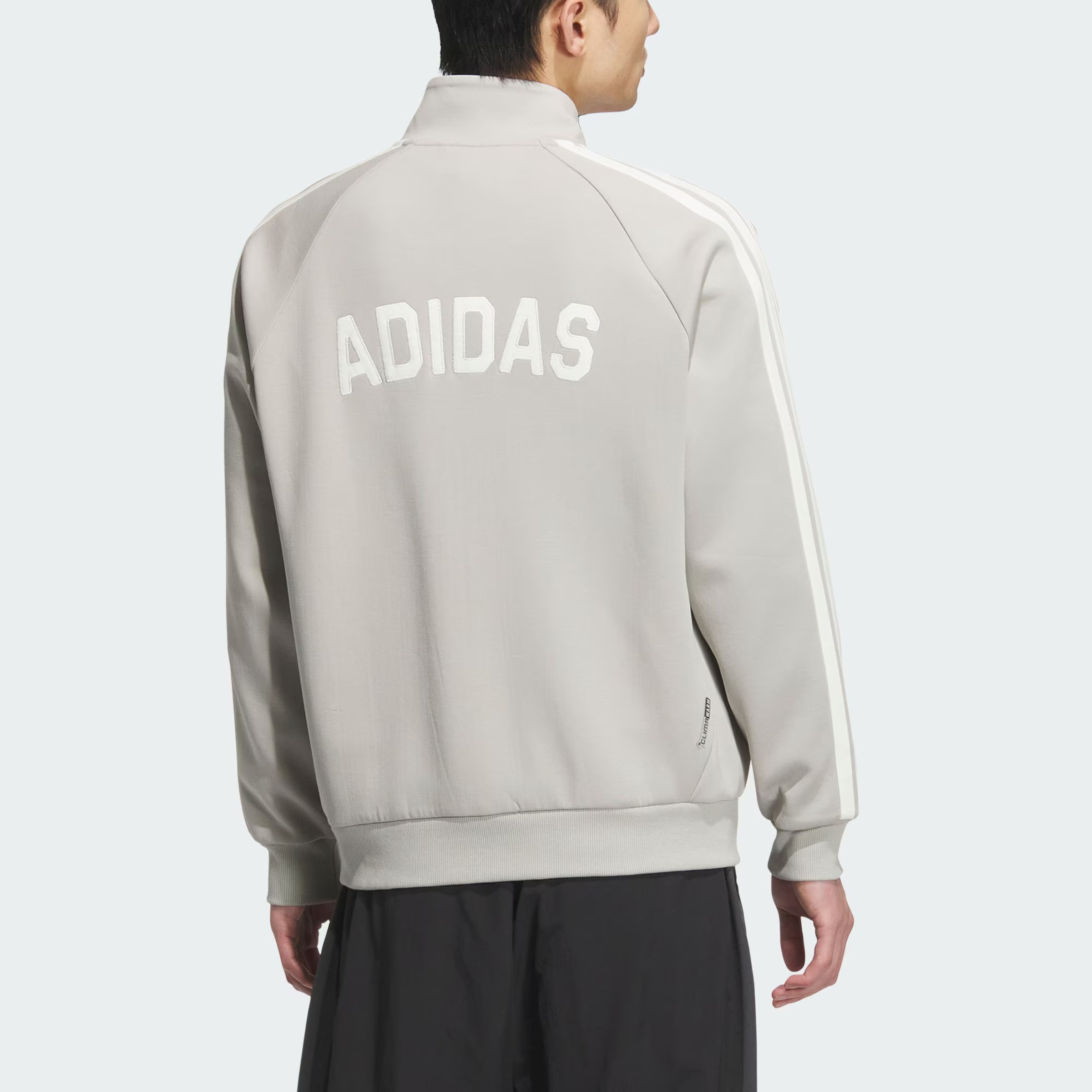 Adidas Куртка спортивная мужская, Metallic Gray — фото 3