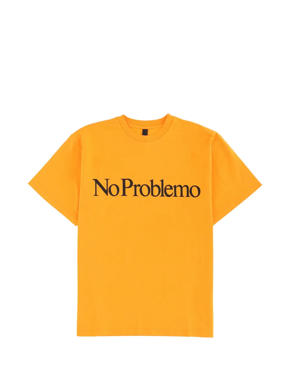 

Футболка с логотипом NO PROBLEMO, оранжевый