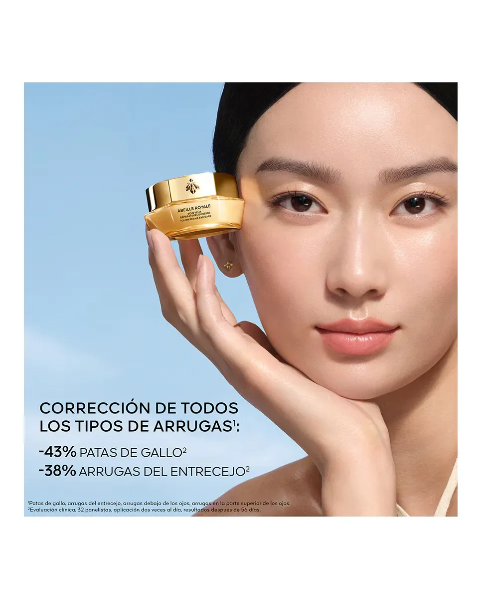 Крем для век Guerlain — Восстанавливающее омолаживающее средство для кожи вокруг глаз Abeille Royale — фото 4