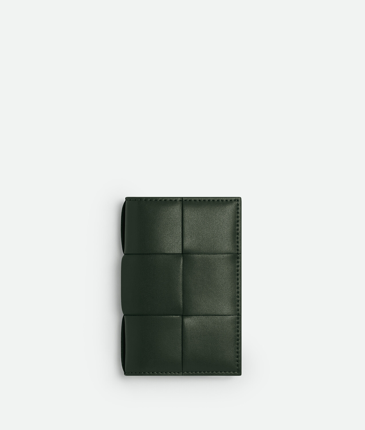 

Cassette flap card case BOTTEGA VENETA, темно-зеленый