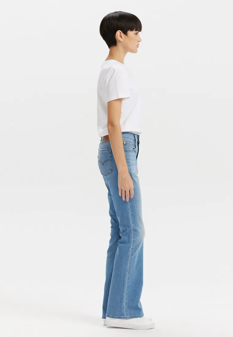 Джинсы женские, высокая посадка, клеш, модель 726, Levi’s Levi'S, мультиколор — фото 4