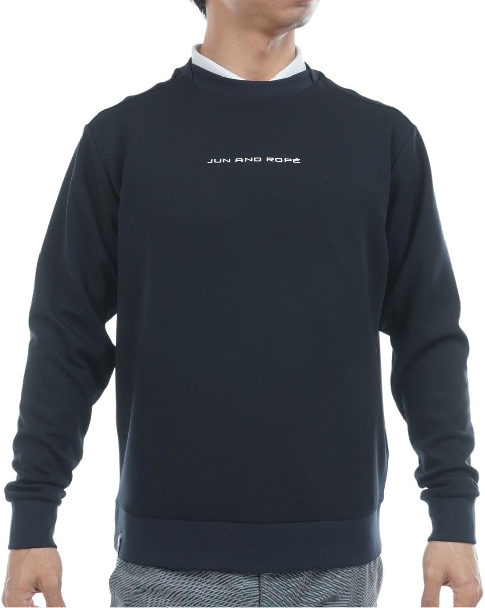 

Толстовка Jun & Lopee EJM75000, защита от УФ-излучения, приятная на ощупь, с фотопринтом на спине, мужская Jun & Rope, темно-синий