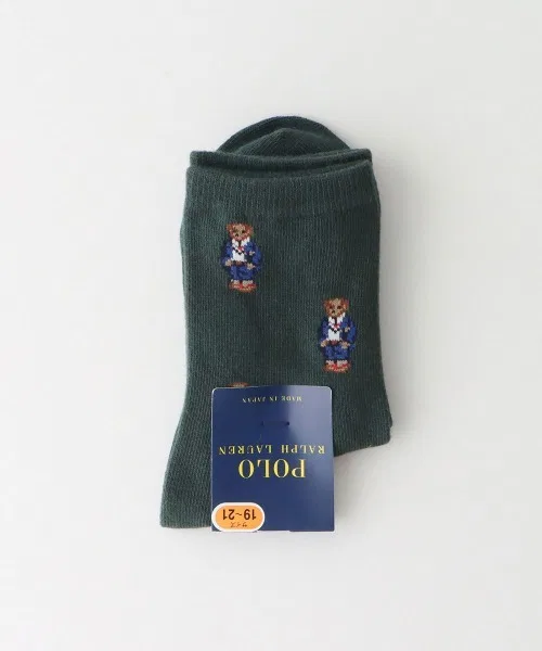 Детские носки POLO RALPH LAUREN с принтом мини-медведя 04835200/04863200 — фото 4