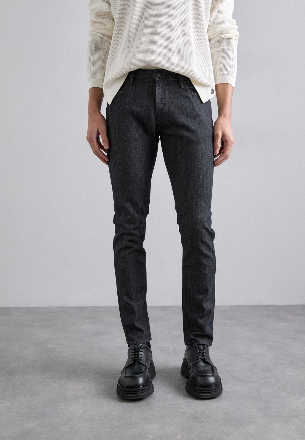 

Джинсы облегающего кроя POCKETS PANT Emporio Armani, деним