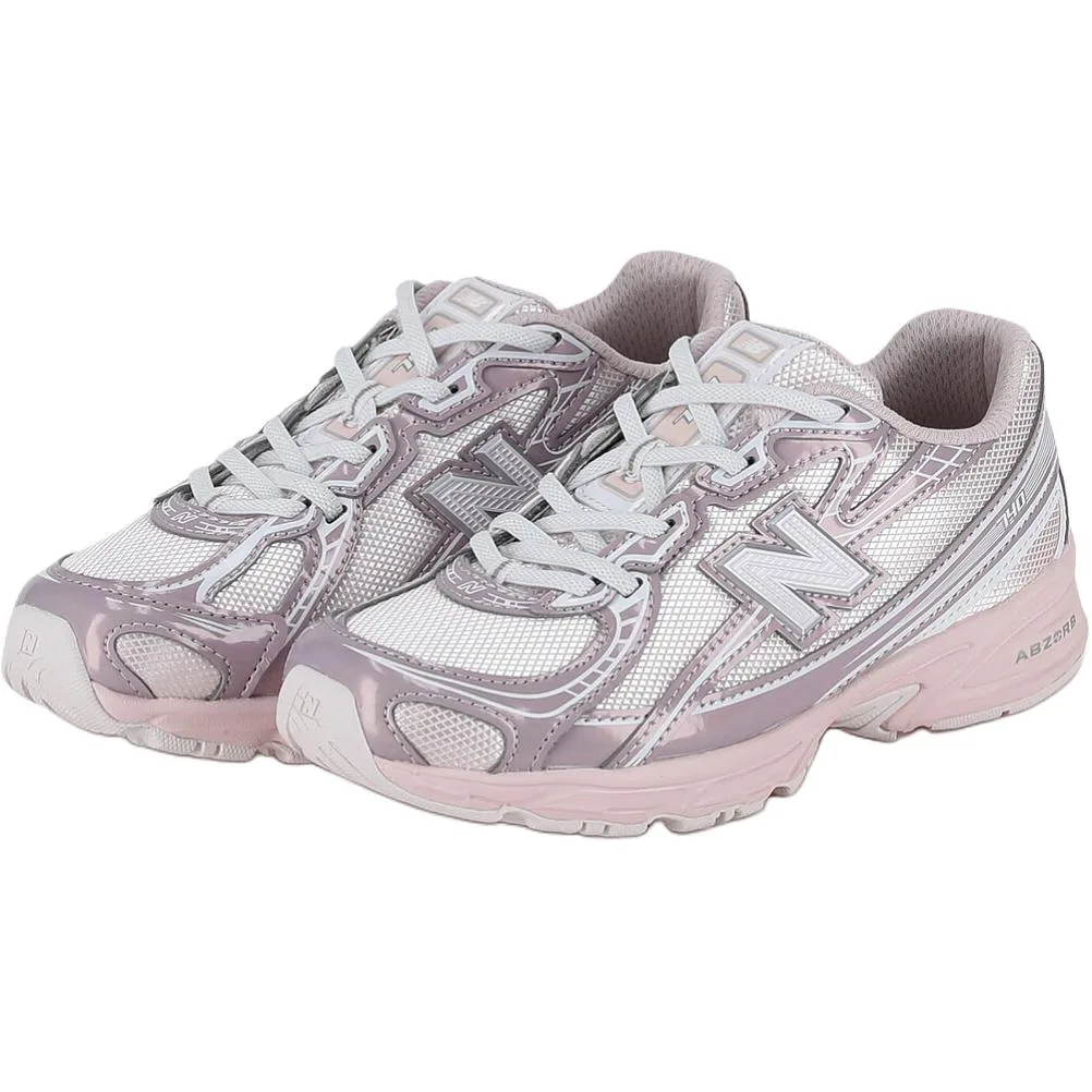 New Balance Кроссовки NB 740 Low top для детей, светло-розовые с серебристым — фото 4