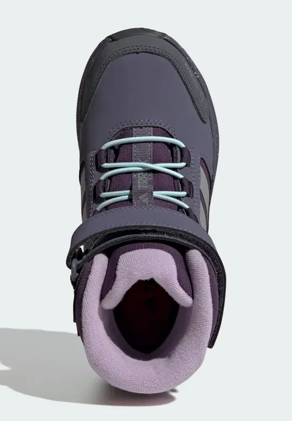 Ботинки для треккинга Trailmaker classic ankle boots Adidas Terrex, цвет сливовый/матовое серебро/полу-блестящий аква — фото 4