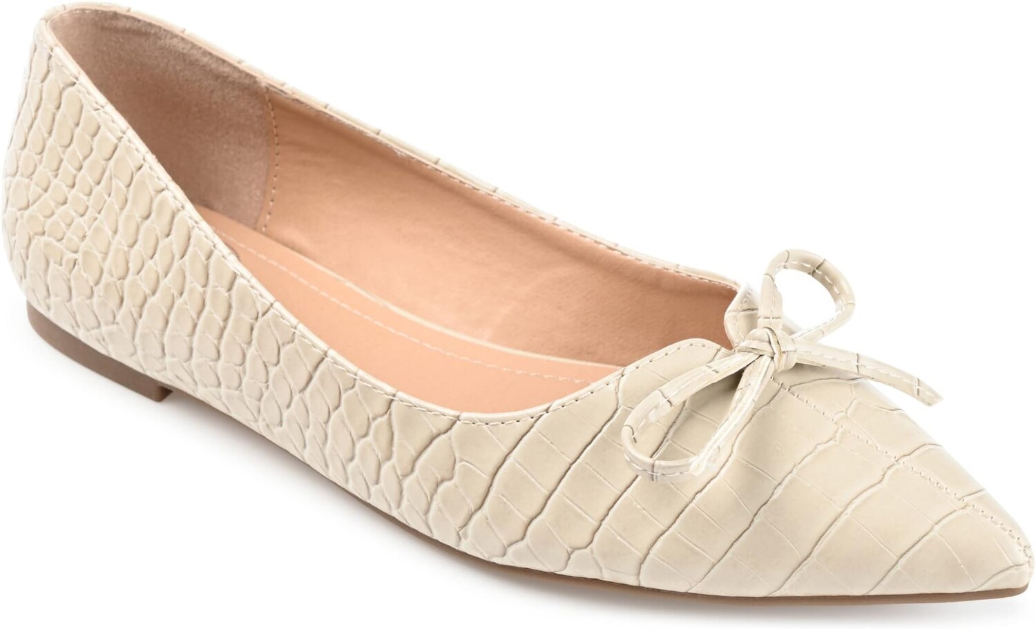 Туфли на плоской подошве Journee Collection Devalyn Flat, цвет Stone