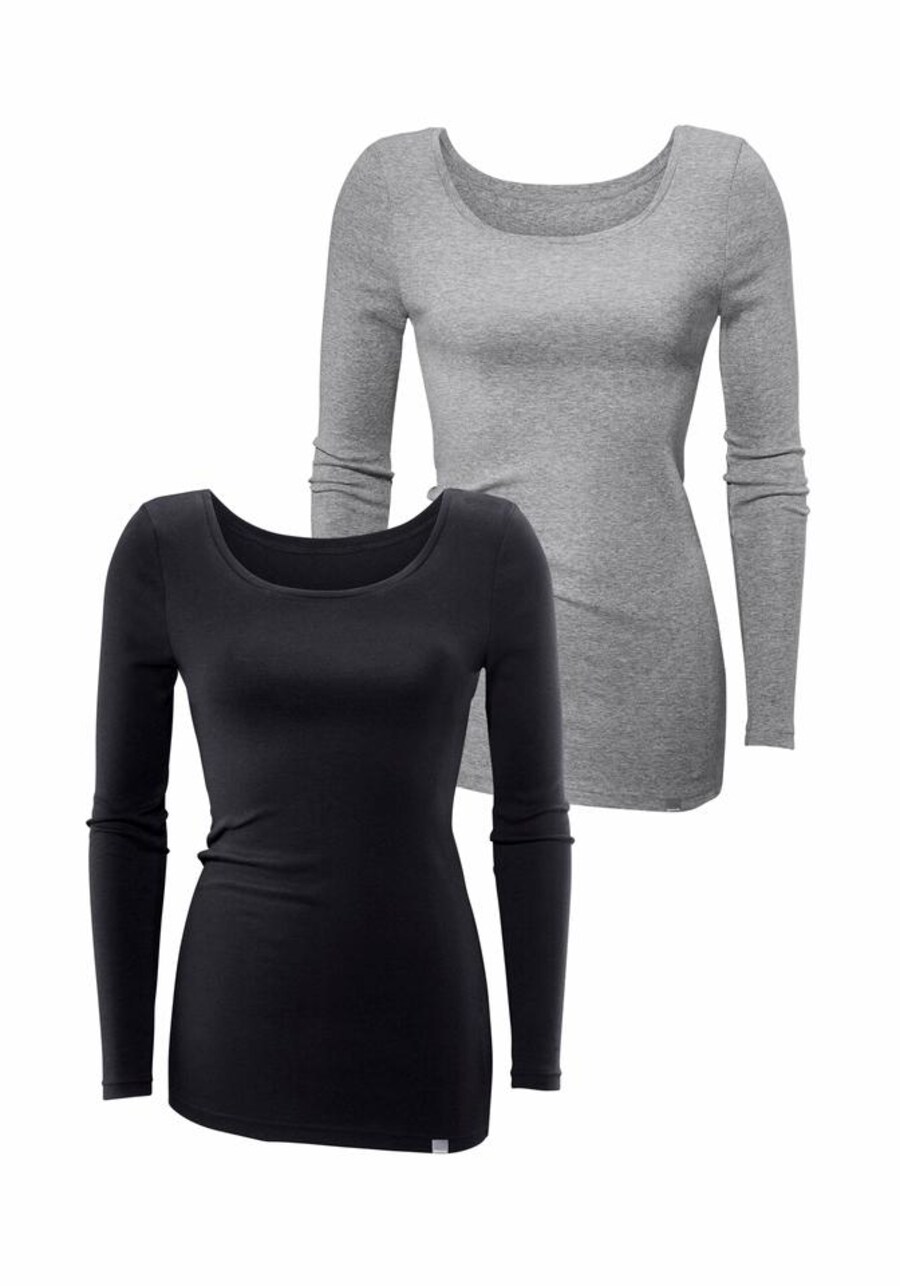 

Лонгслив BENCH, Grey/Black