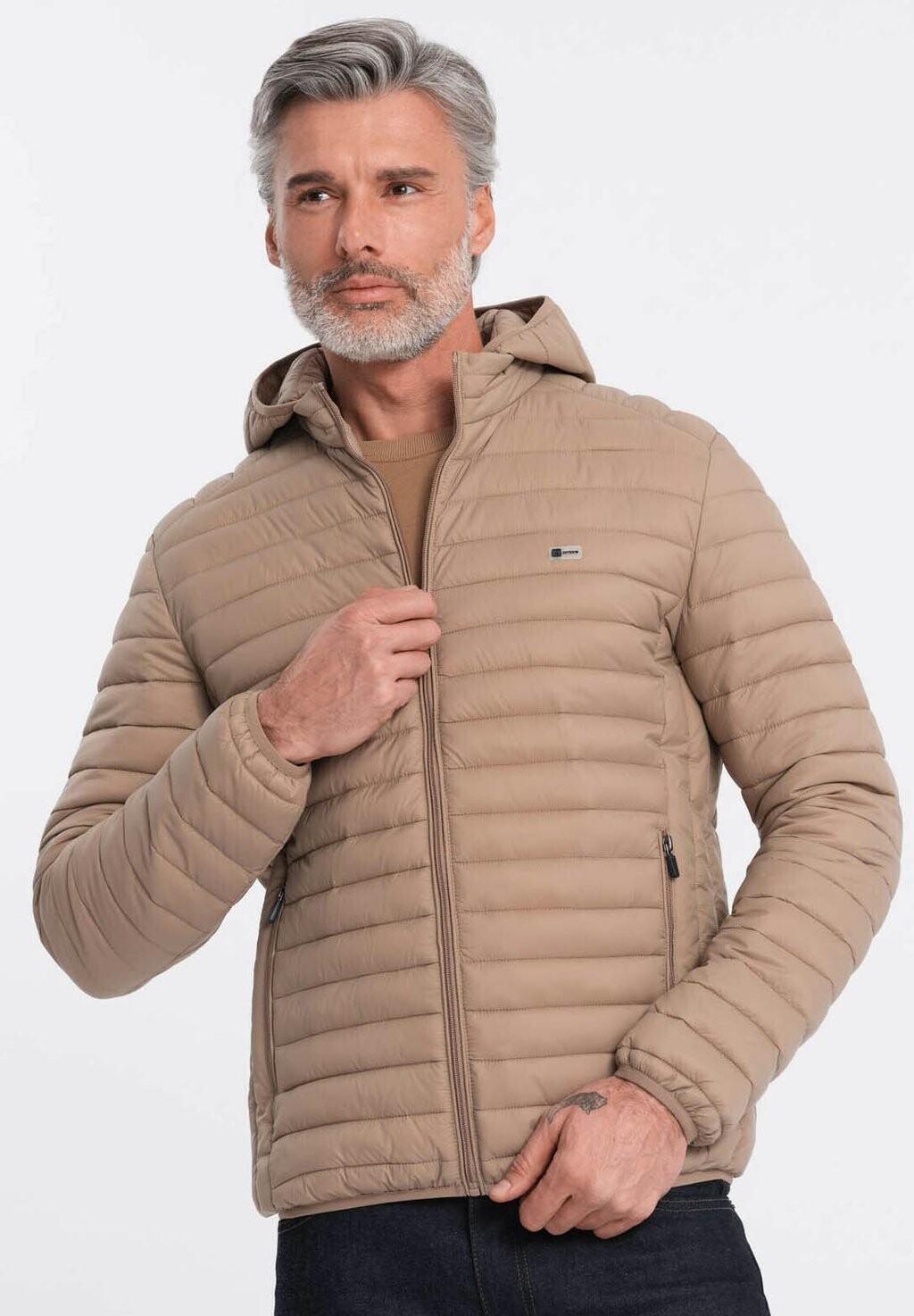 

Зимняя куртка QUILTED Ombre, бежевый