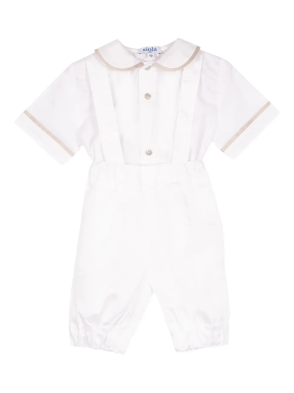 

Спортивный костюм с воротником Siola, белый