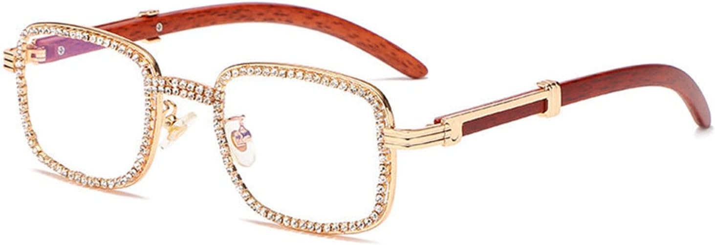 

Новые мужские солнцезащитные очки квадратной формы с изысканным дизайном, ручной цепочкой, плоскими зеркальными линзами, ретро-стиль, дужками под дерево, индивидуальные солнцезащитные очки для женщин COTIA, Clear