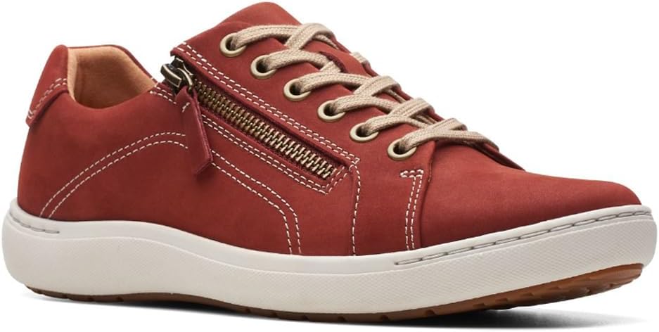 

Кроссовки Clarks Unisex-Adult Nalle Lace, Chestnut