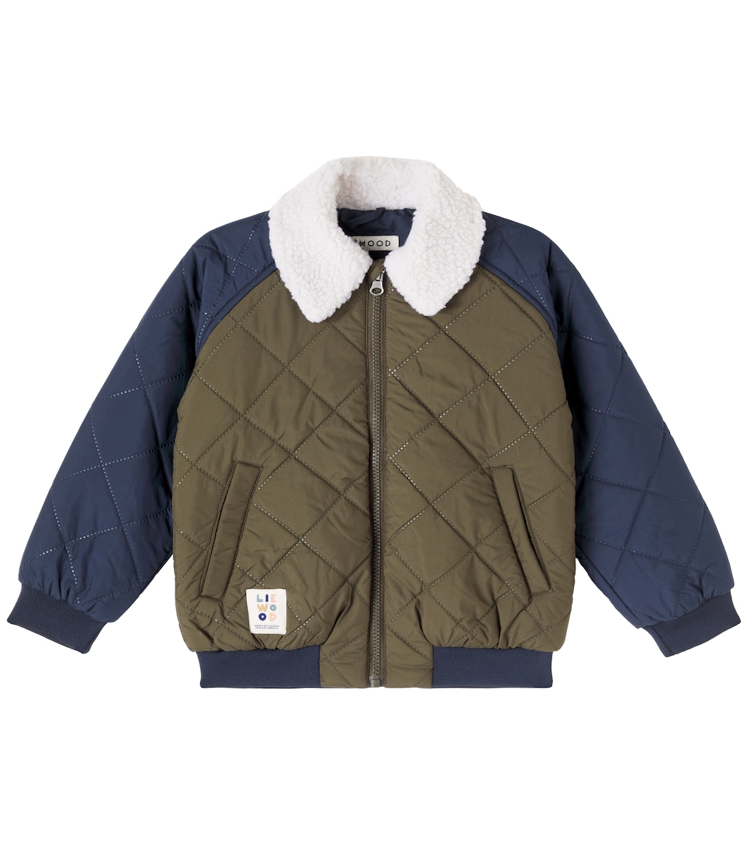 

Куртка Mira стеганая Liewood, Classic Navy / Army Brown