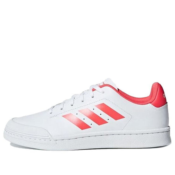 

Кроссовки neo court 70s красные Adidas, белый