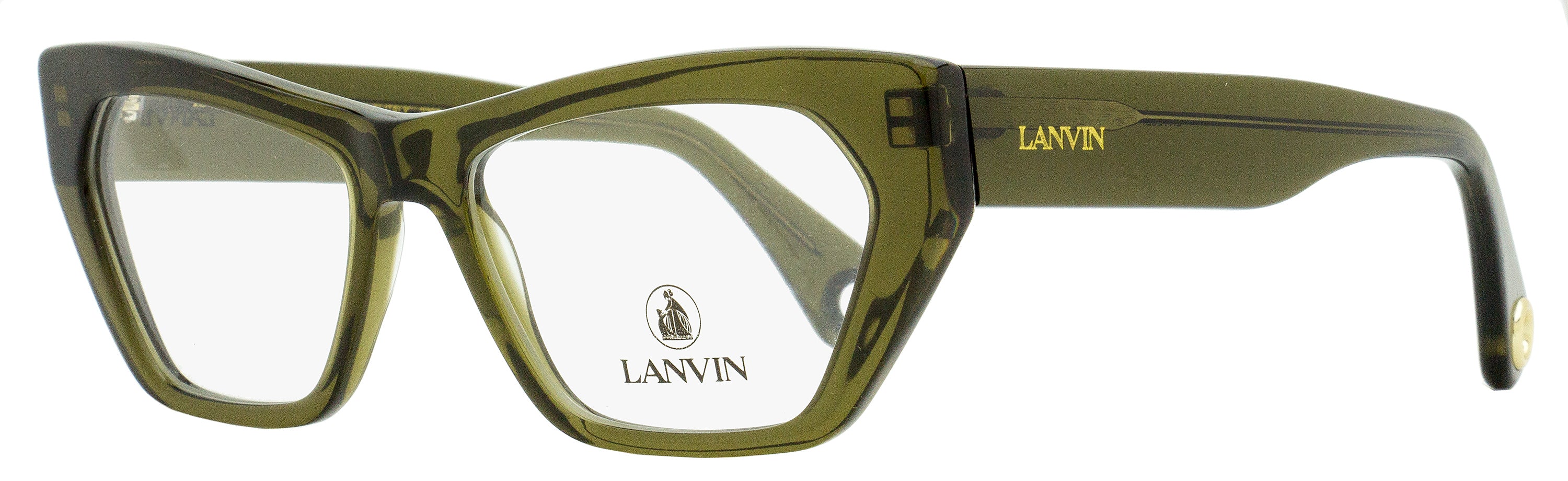 

Женские модифицированные прямоугольные очки Lanvin LNV2627 319 хаки 54 мм