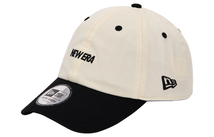 

New Era Бейсболка унисекс черно-белая, Black White