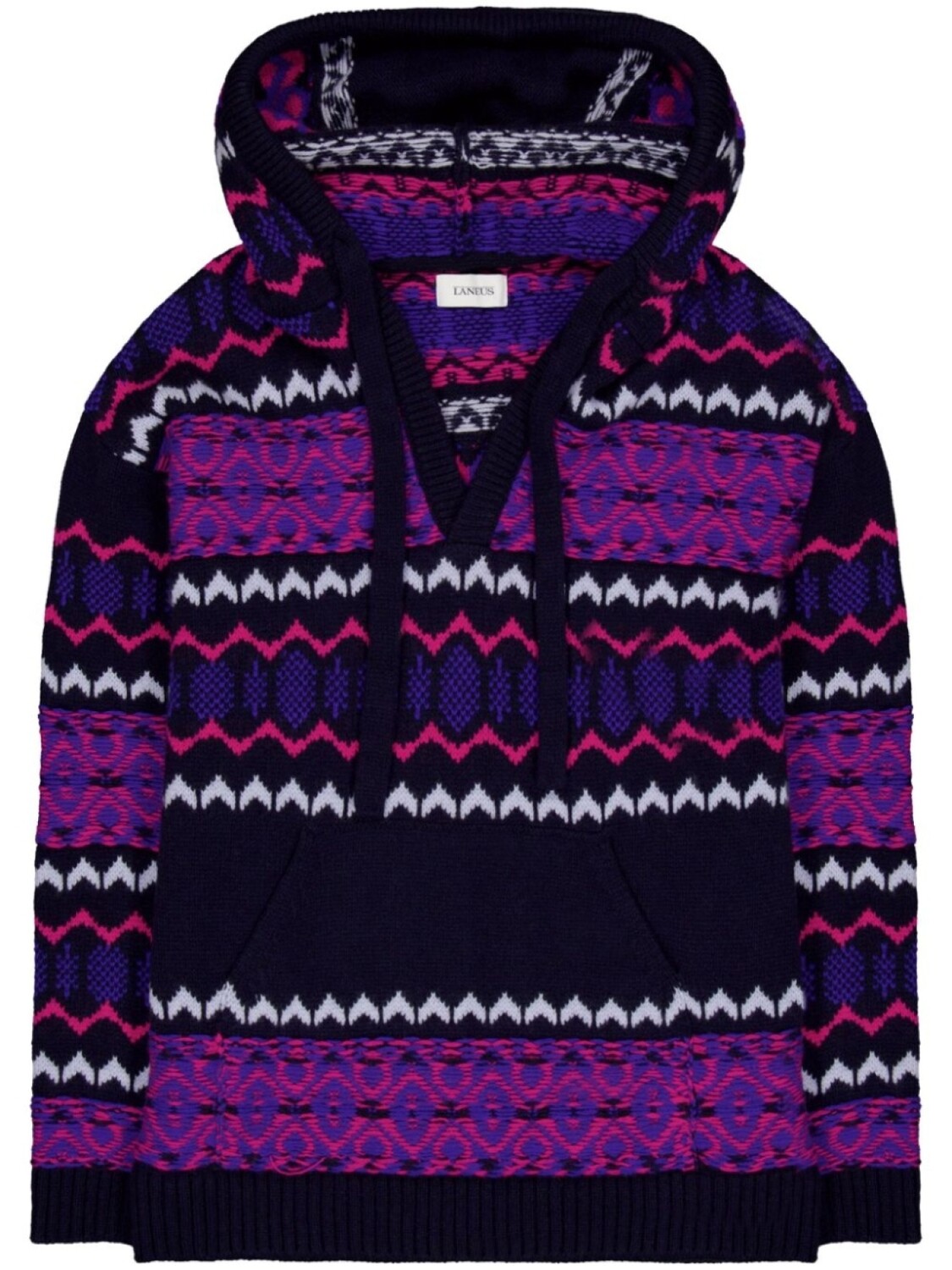 

Джемпер Laneus Fair-Isle, синий