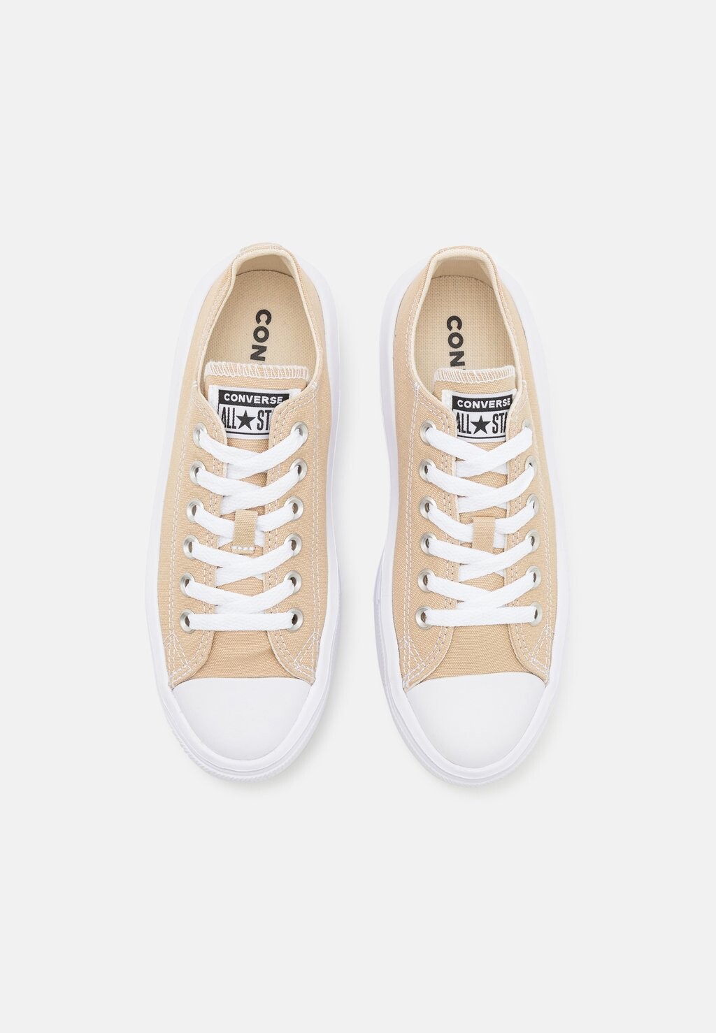 Полукеды Chuck Taylor All Star Move Converse, светло-коричневый