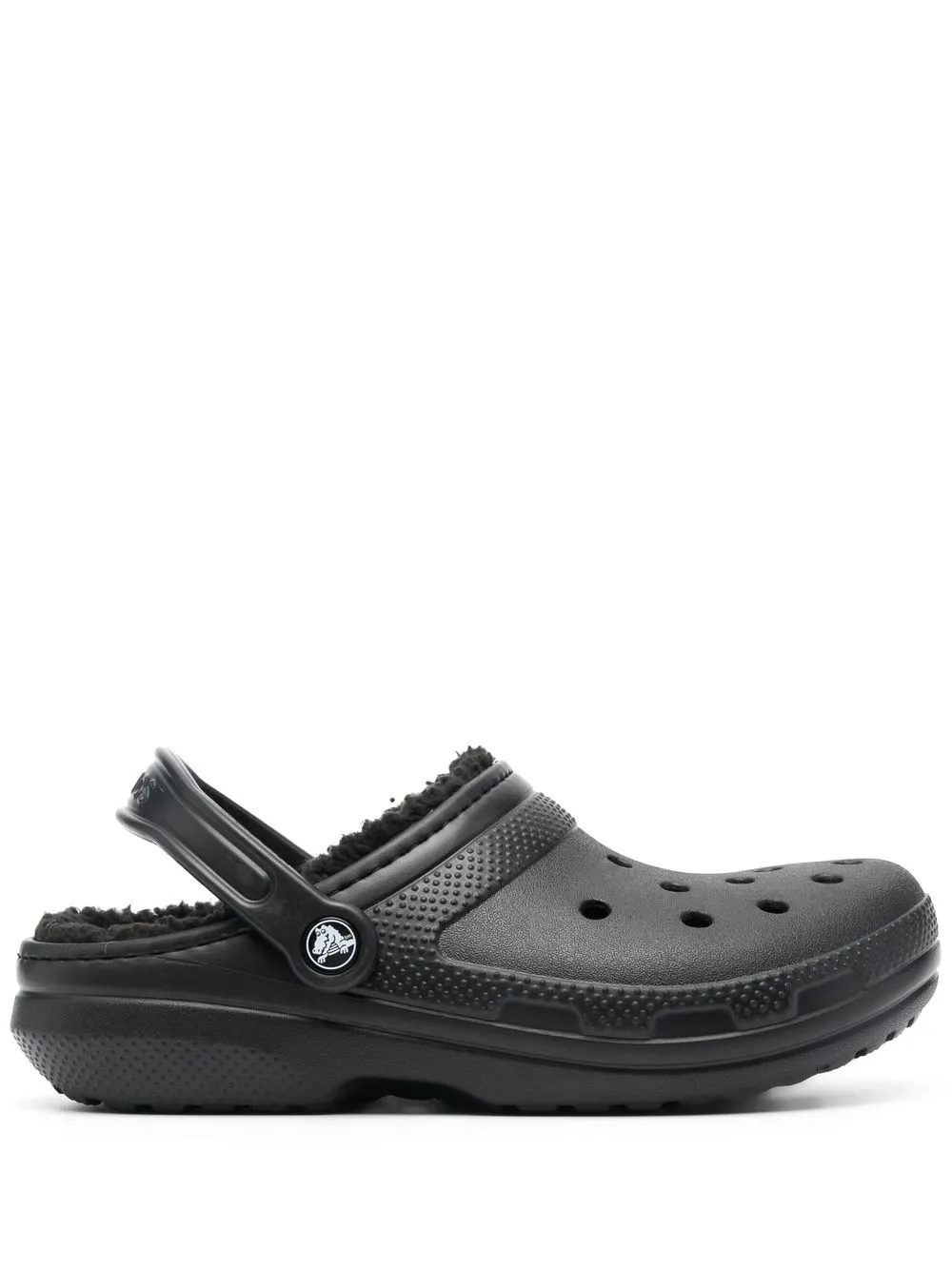 

Кроксы Baya с флисовой подкладкой Crocs, черный