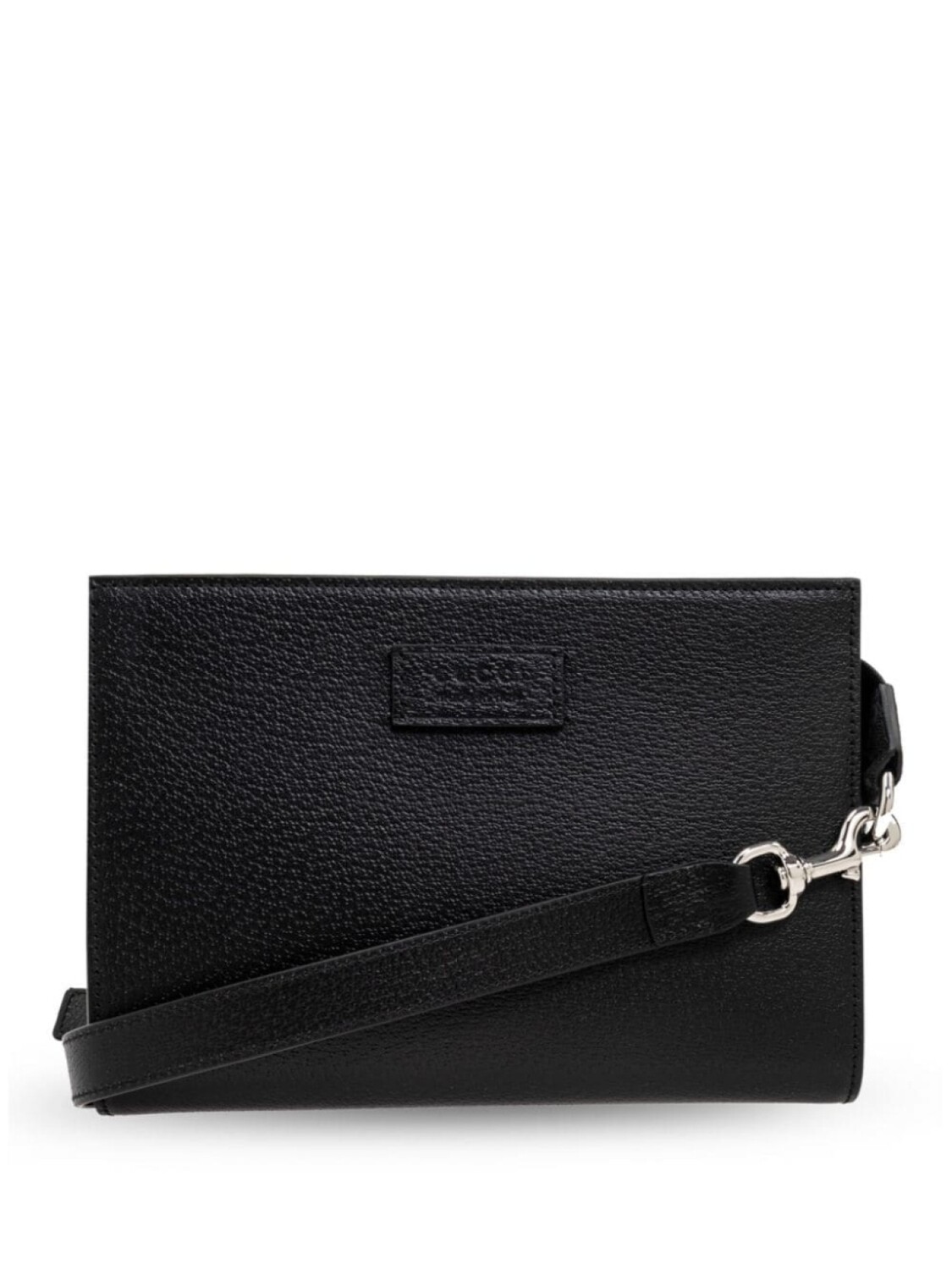 

Gucci супер мини сумка через плечо из кожи GG, черный