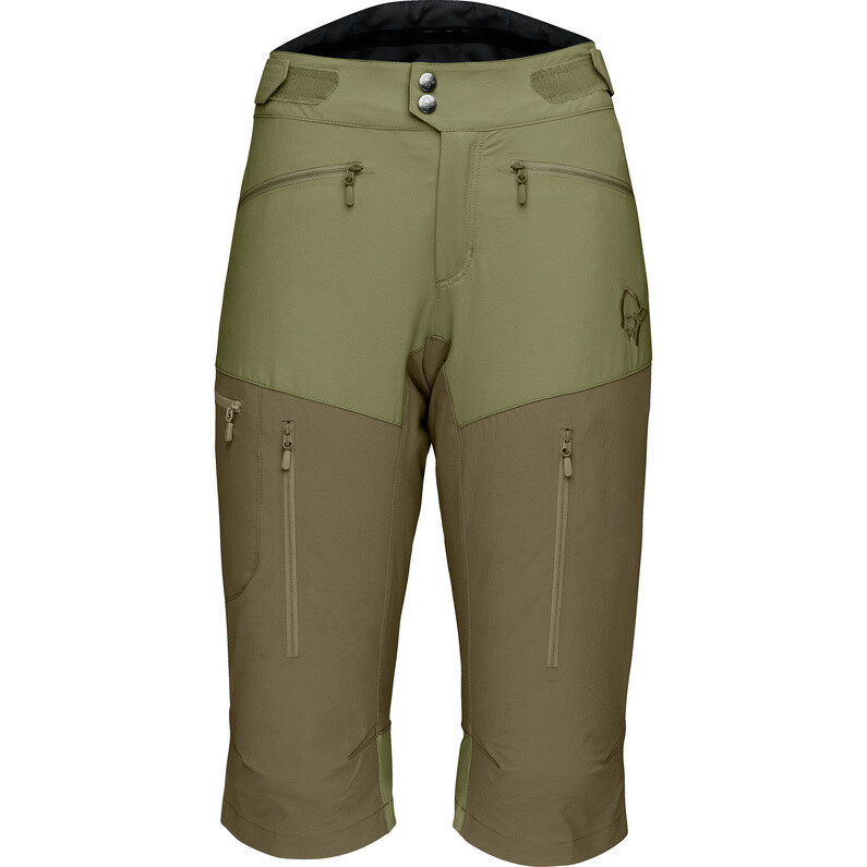 

Женские брюки Fjora Flex 1 MTB короткие Norrona, зеленый