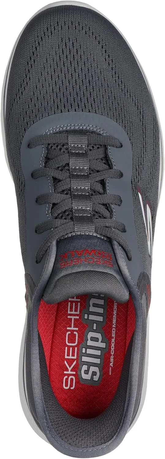 Мужские кроссовки Skechers Go Walk 7 Valin, угольный — фото 2