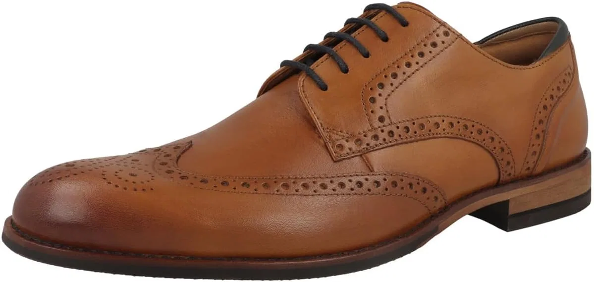 Мужские броги Clarks Craft Arlo Limit, коричневый — фото 4