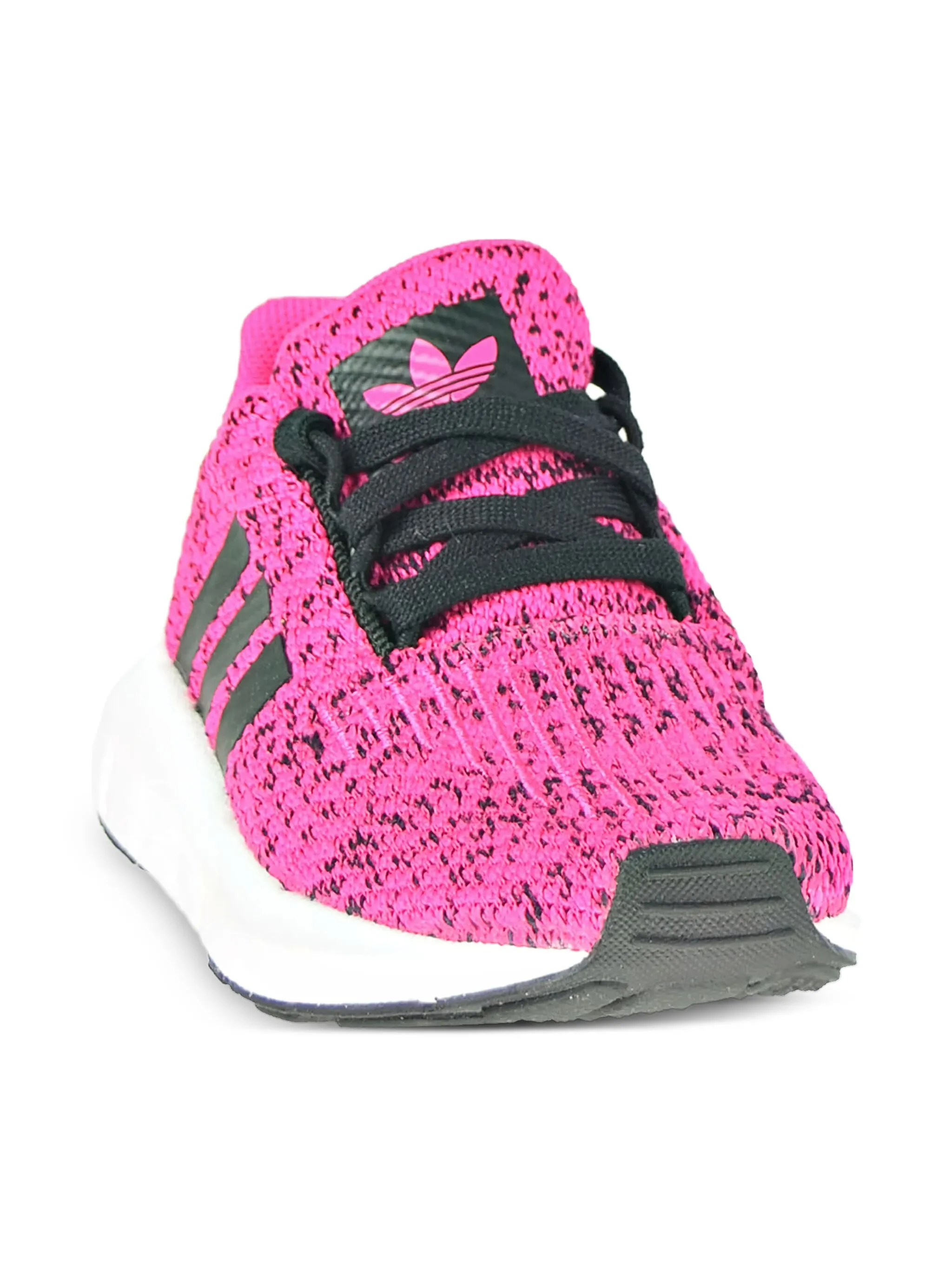 Кроссовки Swift Run Shock Pink/Core Adidas Kids, розовый — фото 2